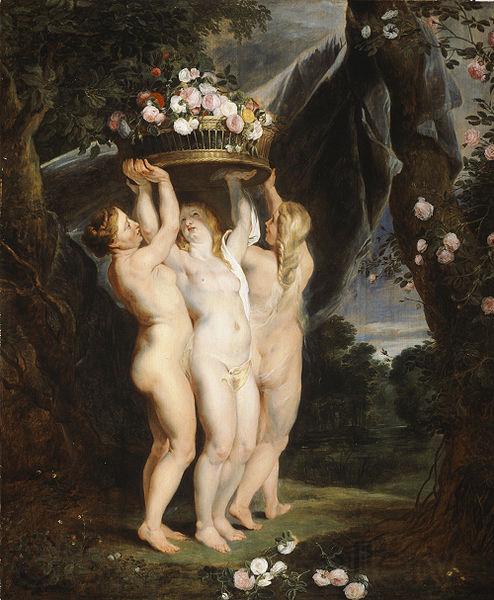Peter Paul Rubens Three Graces Norge oil painting art